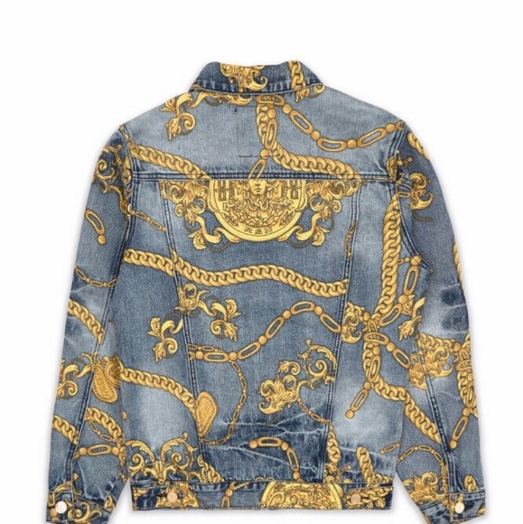 Chain Denim Jacket - Picture 2 of 2